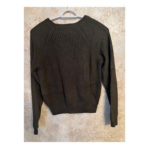 Festive Green Sweater